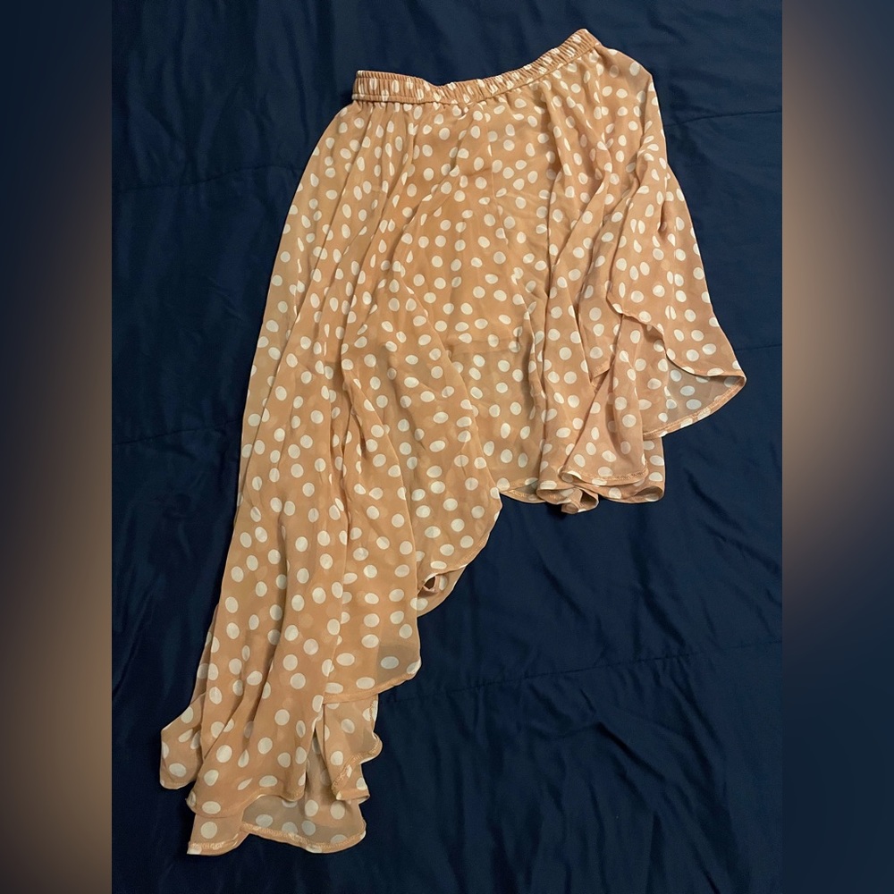Asymmetrical Flowy Skirt - Picture 3 of 3